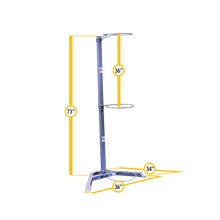 Load image into Gallery viewer, Stability Ball Storage Rack
